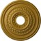Ekena Millwork Orleans Ceiling Medallion (Canopies up to 4 5/8"), 17 5/8"OD X 3 5/8"ID X 1 7/8"P, Pharaohs Gold CM17OLPGS - alternate 1